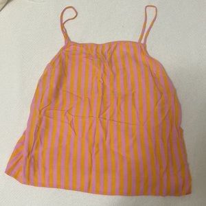Topshop striped tank